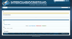Desktop Screenshot of intercambiocristiano.com